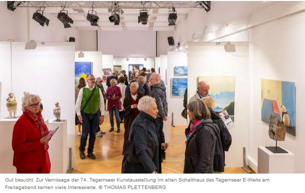 74. Tegernseer Kunstausstellung - Merkur.de